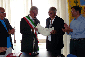 Sindaco Leone e Lenny Lombardi